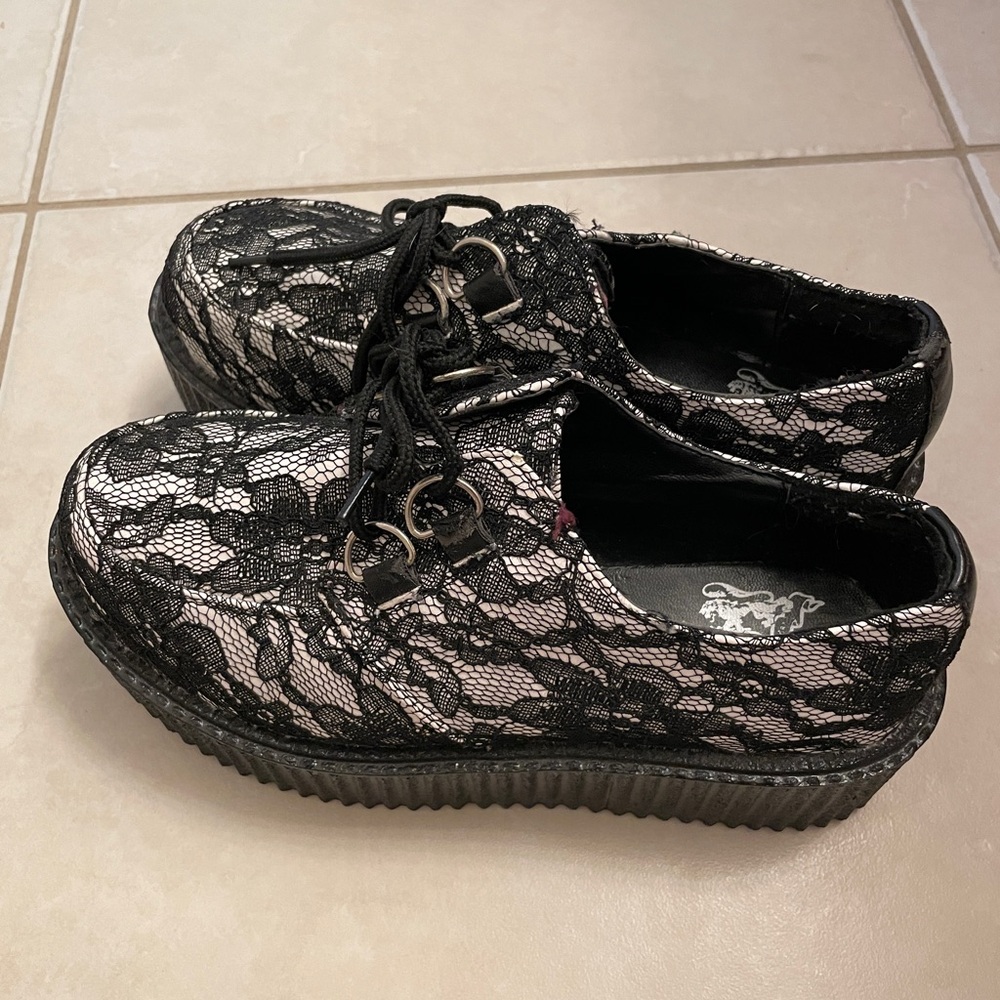 Gothic European Platform Creepers 🕷️ Size: 37UK / 6.5US ✨
